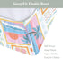 Summer 32''16'' Colorful Beach Patchwork Changing Pad Covers for Baby Girls Boys Bright Seashells Girly Fitted Change