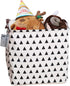 Square Canvas Toy Storage Bins - Basket with Handle Collapsible Toy Organizer for Nursery Storage, Kid's Toy & Laundry,