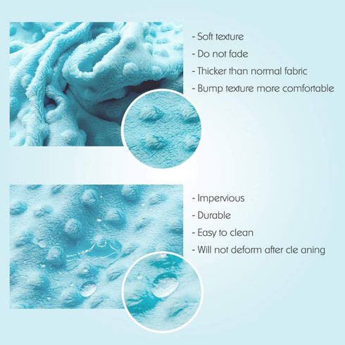Baby Changing Pad Cover, Super Soft Plush Dot Diaper Changing Table Covers for Baby Girls and Boys, Fit 32"/34'' x 16"