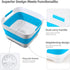 2.4 Collapsible Wash Basin for Baby Bottles - Gallons Portable Wash Bin for RV Camping Sink, Space-Saving Dish