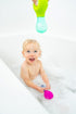 Mobi Skwooshlz Baby Bath Toys - Silicone Water Squeeze Bulbs, BPA Free, Easy to Clean (Pack of 2)