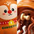 MythBricks 2 3+ hristmas Wind Up Toy Reindeer, Dancing Wiggly Wind-Up Christmas Toy, Play Modes, No Batteries Needed