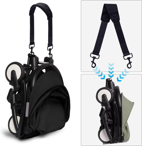 Stroller Carry Strap for Babyzen Yoyo Yoya, Travel Shoulder Straps for Easy Carry