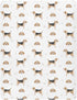 girlBeagle 52 28 9In Crib Sheets for Boys Dog mini Crib Nursery Sheets,Breathable Baby Crib Sheets,Soft Toddler