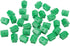 Hotel Game Replacement Pieces - Monopoly Replacement with 12 Red Houses and 32 Green Houses