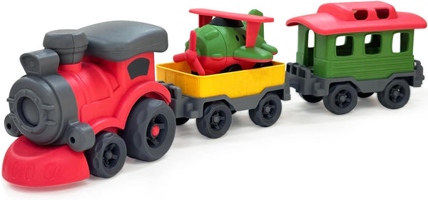 Baimiby Christmas Toy Train Set for Toddlers 3-5, Small Train Toys Locomotive with