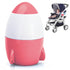 TUWEIPAIKE Rechargeable Portable Baby Stroller Rocker, Hands-Free Vibrating Soother with 5-Speed Adjustment and