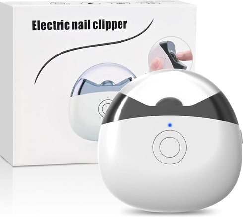 Electric Nail Clipper & Nail File - Automatic Trimmer with 3-Speed Adjustment