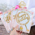 10-Pack Happy Birthday Cake Toppers, Gold Acrylic Cake Supplies, 4inchx6inch