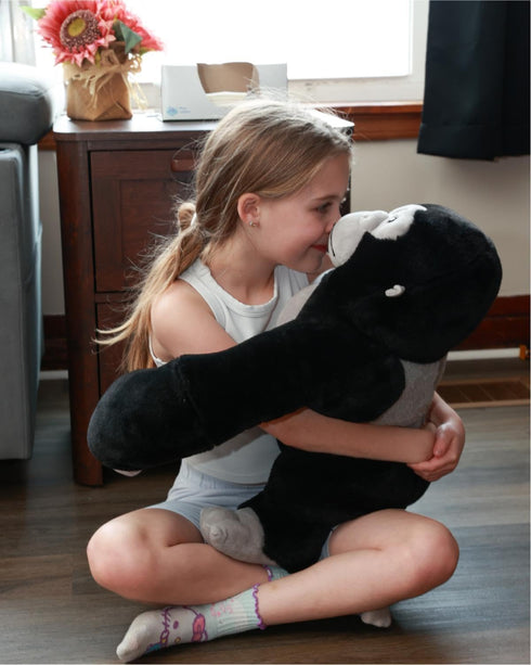 Animal,23.6" MaoGoLan Big Gorilla Stuffed Giant Gorilla Plush Toy,Soft and Cuddly Companion Plushie Gift for Gorilla