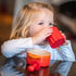 Tough To Tip BPA Free Plastic Baby Cups, Open Top Cups for Kids, Tip Resistant Kid’s Tumbler for Independent Learning