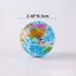 Sohapy 2.48'' Mini Squeezable Globe Stress Balls, Soft PU Earth Pattern Tension Reliever, Party Favor