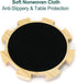 8 Set Plusvivo Mexican Train Hub Up to Players, Premium Pine Wooden Hub Centerpiece for Mexican Train Dominoes