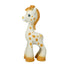 Nuby Jackie The Giraffe Natural Rubber Baby Teether, 3+ Months Teething Toy