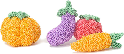 Floam 6 PCS Foam Clay Fun Foam for Toddlers Update Bright Colors Giant Foam Beads Play Kit for Kids, Classroom Educational Activity Toys Arts Crafts for Boys Girls