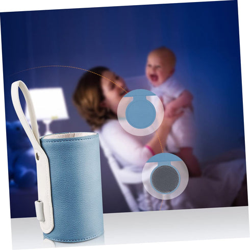 SUPVOX Warmer Portable USB Bottle Warmer Go Convenience Temperature Control Lightweight and Compact Design for Indoor