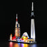 LIGHTAILING Light Set for Architecture Tokyo Building Blocks Model, LED Light Kit Compatible with Lego