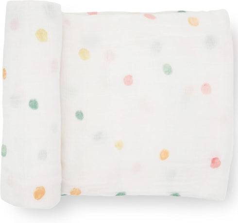 Little Unicorn Premium Cotton Swaddle Baby Blanket | Breathable Fabric | for