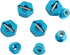 12mm Wheel Hex Hubs Drive Adapter, Flange M4 Lock Nuts Aluminum for Redcat Axial HSP RC Truck Model Car
