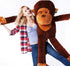 YunNasi (43.3 Inches) Large Stuffed Monkey Giant Monkey Stuffed Animal Big Gorilla Plush Toy for Kids and Girlfriends
