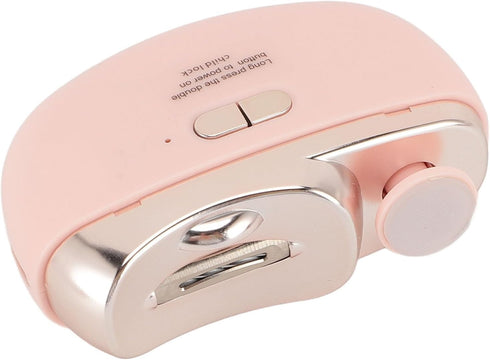 Trimmer 2 Electric Automatic Nail Clipper, Portable Electric Nail with Light & Speeds, Nail Scraps Storage, Fingernail