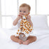 Apricot Lamb Luxury Snuggle Plush Cute Giraffe Infant Stuffed Animals Security Blanket, Yellow Giraffe, 14 Inches
