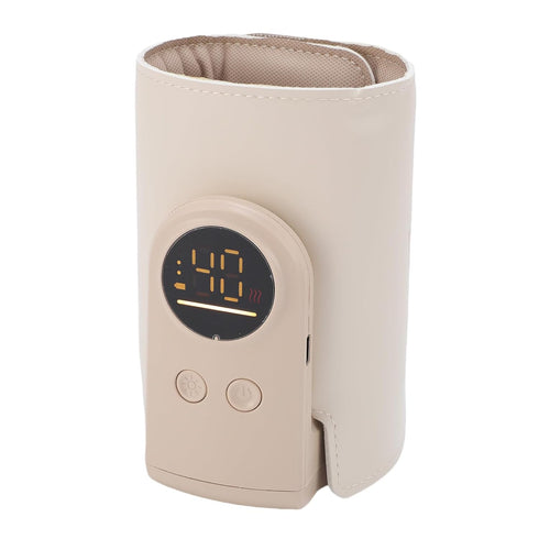 Hamwesh Portable Baby Bottle Warmer, Cordless Design, Fast Heating, Intelligent Temperature Control, Rechargeable,