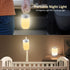 Dimmable Bedside Touch Night Light, Baby Nursery Nightlight for Kids Adults, Egg Light with Timer, Small Cordless Table