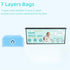 Chariholis 30 7-Layer Technology-5 Packs Diaper Pail Refills Bags with Bags Compatible with Genie Easy Roll Signature