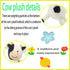 Cow Stuffed Animal - Cute 9 Inch Plush Doll Toy Gift for Girls and Boys, Christmas (Cow Sitting)