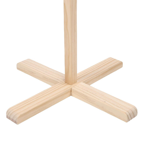 Hamwesh 56 Inch, Floor Standing Crib Mobile Arm, Wooden Baby Crib Mobile Holder, for DIY, with Stable Support