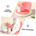 Bath Seat with Backrest for Support Non-Slip Bathtub Chair for Secure Bathing Comfortable Sit-up Design for Easy