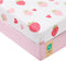 Baby Crib Sheets Girl, Toddler Bed Sheets Fitted for 52x28 Inch Standard