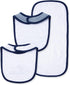 Little Me Boys' 3-Piece Bib & Burp Cloth Set
