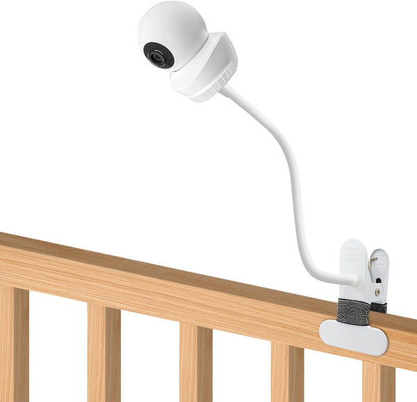 Baby Monitor Mount - Compatible with Babysense HD S2/V43 Baby Monitor, Flexible Clip Clamp Mount with Long Gooseneck Arm