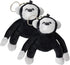 2pcs Plush Monkey Keychains, Stuffed Orangutan Gorilla Keyrings, Cute Animals for Backpacks, Monkey Stuffed Animal