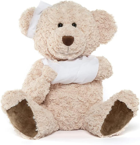Muiteiur Get Well Soon Teddy Bear - 25.6 Inch Big Plush Stuffed Animal for Recovery Gifts