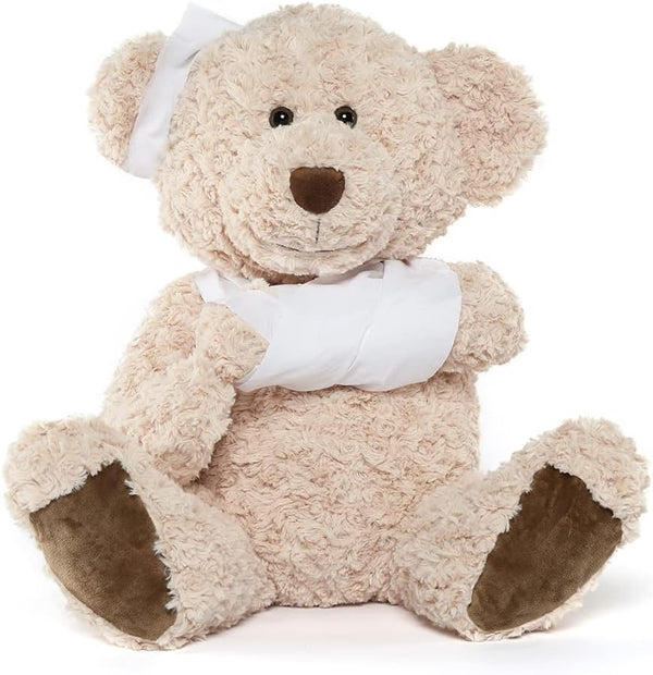 Muiteiur Get Well Soon Teddy Bear - 25.6 Inch Big Plush Stuffed Animal for Recovery Gifts