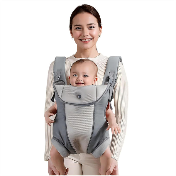 Ergonomic Baby Carrier with Adjustable Strap,4-in-1 Newborn to Toddler Carrier,Breathable Mesh Baby