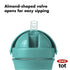 9 OXO Tot Transitions ounce Straw Cup, Teal