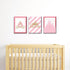 7.5 10 inches Set 3 Big Dot of Happiness Little Princess Crown - Castle Nursery Wall Art and Kids Room Decorations