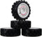 1/10 RC Rally Car Wheels Rims & Rubber Tires 12mm Hex Drive Hub for Tamiya TT-01 TT-02