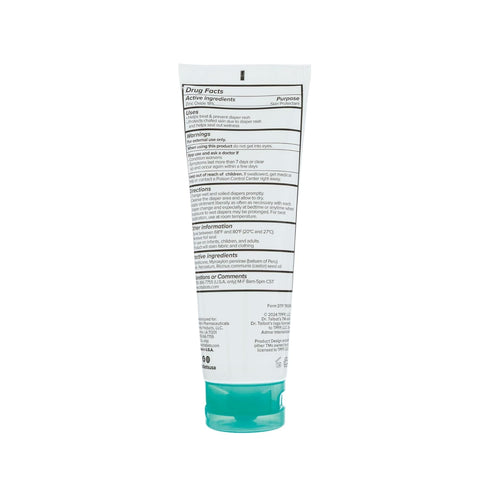 Talbot's 4 oz Dr. Baby Diaper Rash Ointment - - Zinc Oxide Skin Protectant with Peruvian Balsam - Treats and Prevents