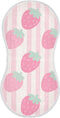 tplaotee Cute Pink Strawberries Cotton Muslin Baby Burp Cloths Easy Care wash rag