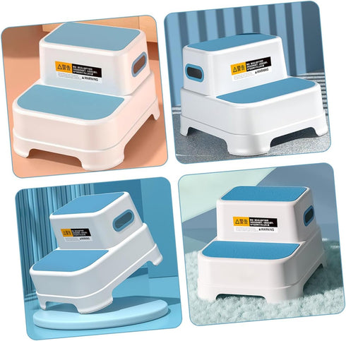 Didiseaon Boy Girl's Bathroom Step Stool Non-Slip Foot Stool for Potty Training for Boy Girl for Sink and Toilet Use