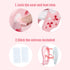 GrowthPic Toddler Toilet Training Seat Ladder with Sturdy Non-Slip Wide Step and Soft Cushion for Girls with Splash