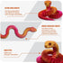 SGYYSG 30 Inch 3D 3D Printed Snake - Movable Articulated Snake, Perfect Printed Animals for Educational Toys! Must-Have