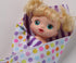 Baby Whitney 17" Set 2 Pack Doll Toy Receiving Blankets