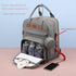 Loyybee Backpack, Pack Diaper Bag Baby Diaper Bag with Changing Station Multifunctional Travel Baby Bag, Waterproof
