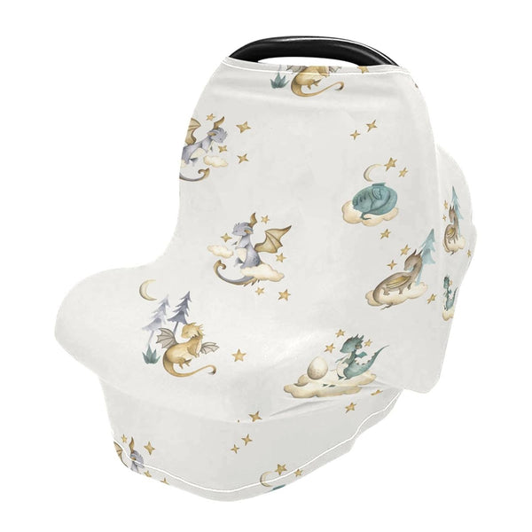 Dragon Breathable Car Seat Covers for Babies Newborns, Multi-Purpose Baby Car Seat